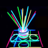 Bransoletki fluorescencyjne jako dodatkowa atrakcja dla gości przyjęcia urodzinowego, ślubu lub wieczoru panieńskiego