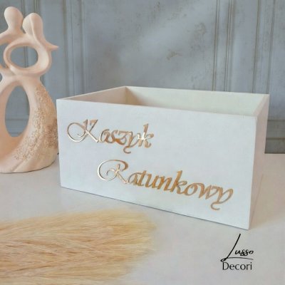 Kremowy koszyk ratunkowy