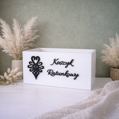 Koszyk ratunkowy w góralskim klimacie z parzenicą