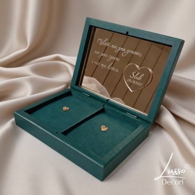 Pudełko na obrączki z...