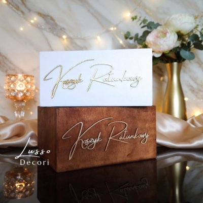 Koszyk ratunkowy w stylu boho