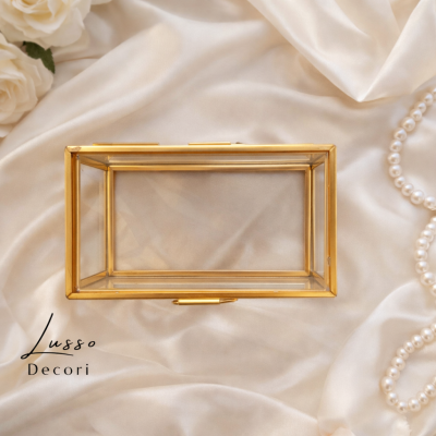 Szklane pudełko, szkatułka