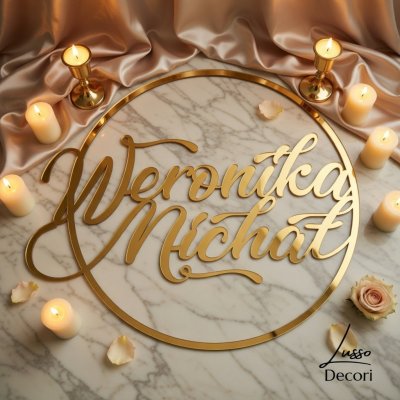 Lustrzana Obręcz Koło Imiona