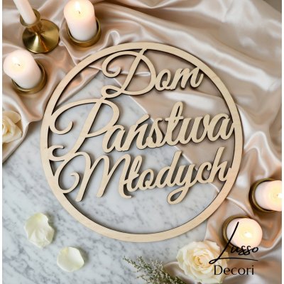 Drewniana Obręcz Dom...