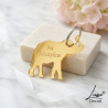 lustrzany brelok słonik na szczęście podziękowanie dla gości ślub komunia chrzest