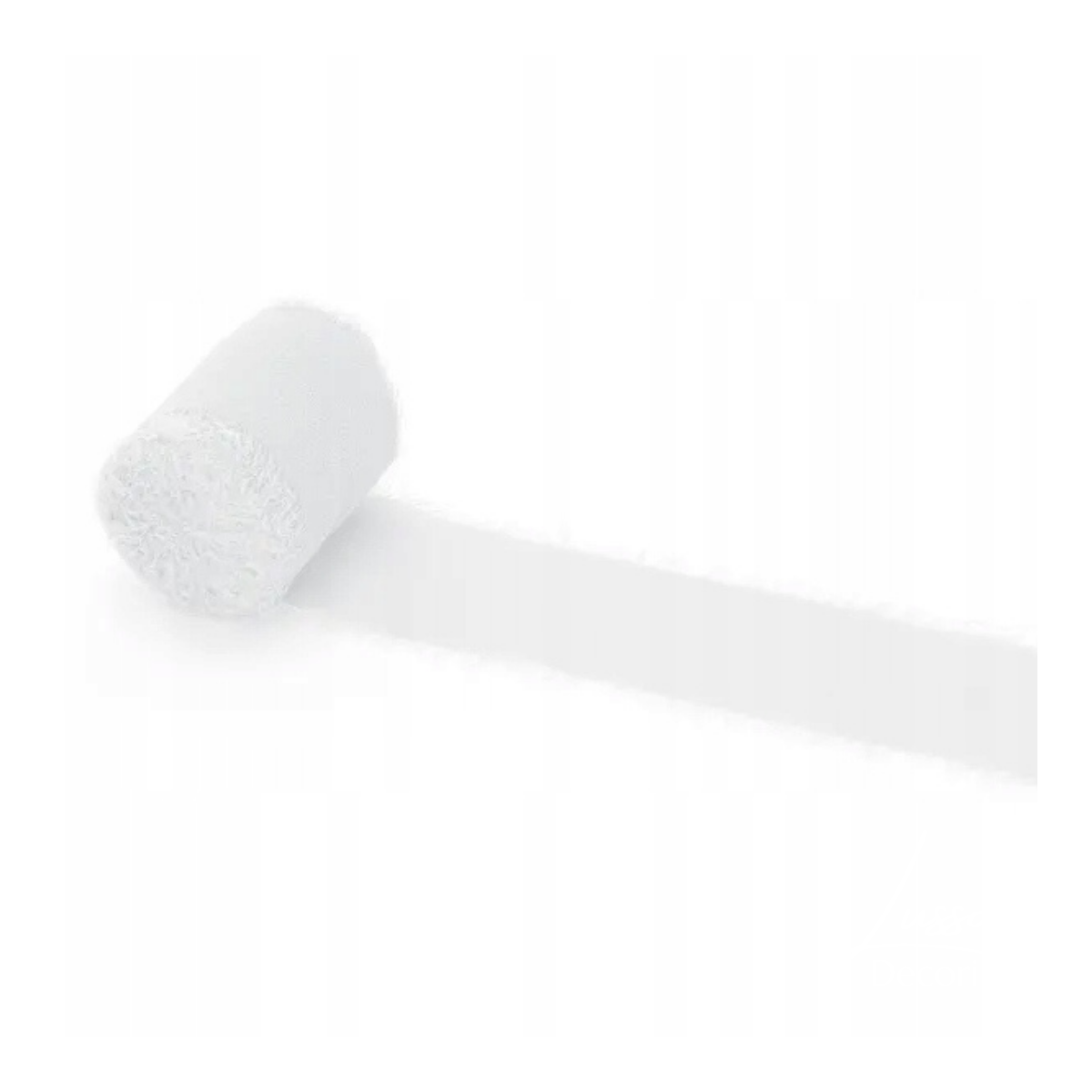 wstążka szyfonowa biała 4 cm x 5 m dekoracja ślubna i przyjęcia