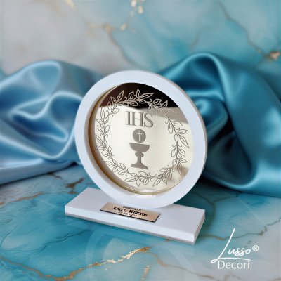 Podziękowanie dla chrzestnych dziadków na komunię