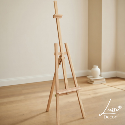 Drewniana sztaluga 170 cm do tablicy powitalnej na przyjęcia i uroczystości