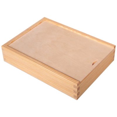 Drewniane pudełko na zdjęcia 13x18