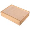 Drewniane pudełko na zdjęcia 13x18