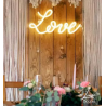Ledon LOVE na ścianę – świecący napis LED na wesele
