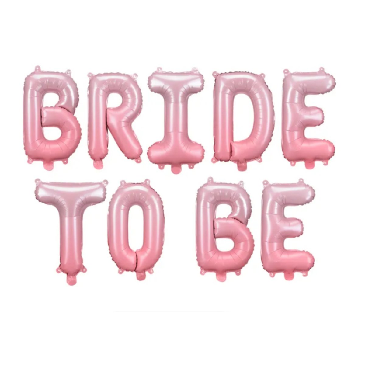 Girlanda balonowa Bride to Be w różowym ombre na wieczór panieński