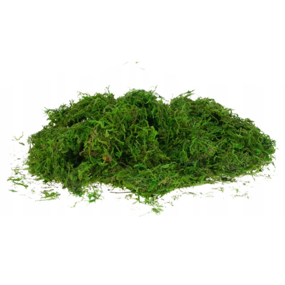 Zielony sztuczny mech dekoracyjny 50 g do stroików i kompozycji florystycznych