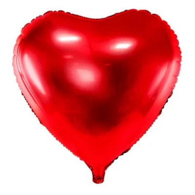 Balon foliowy Serce, 45cm,...