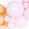 małe jasnoróżowe balony do girland balonowych