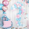małe balony baby pink do girland balonowych
