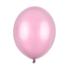 różowe balony lateksowe metaliczne 12 cm