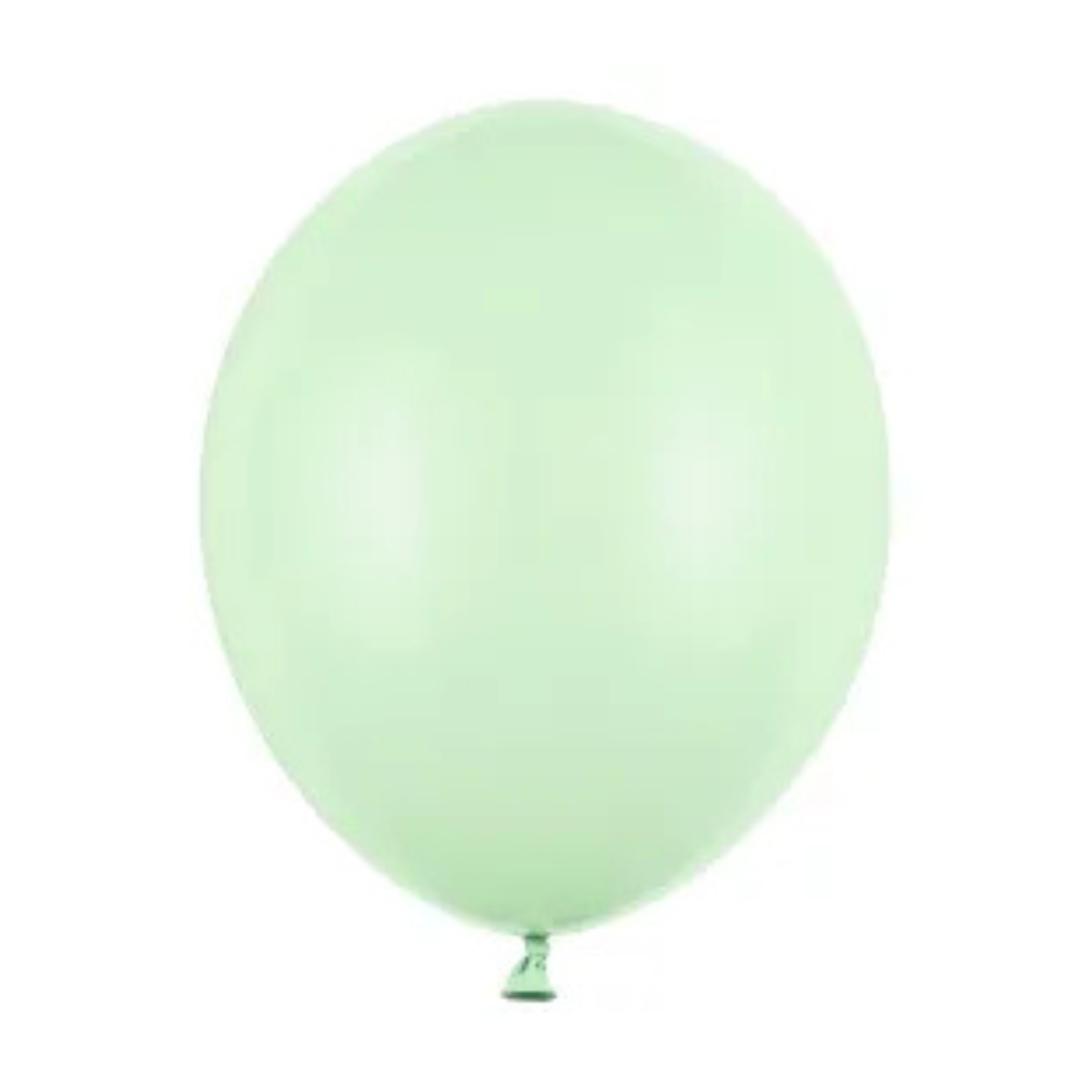 Pastelowe balony pistacjowe 12 cm – opakowanie 100 sztuk