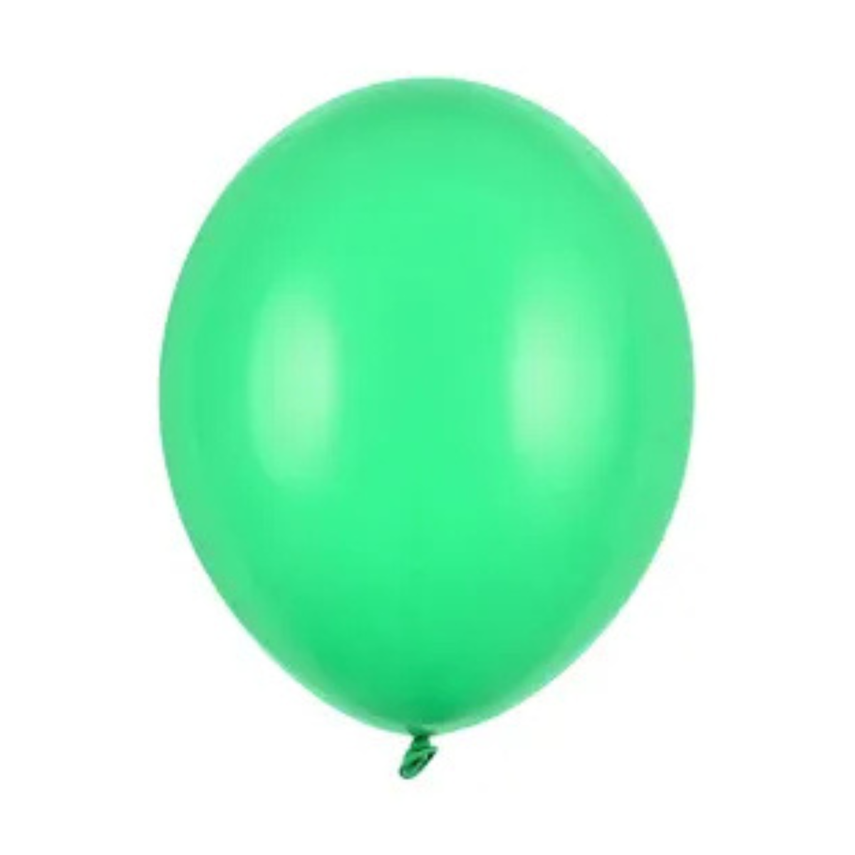 Pastelowe zielone balony 12 cm – opakowanie 100 sztuk
