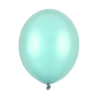 Balony lateksowe metaliczna mięta 12 cm – opakowanie 100 sztuk