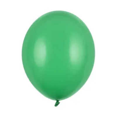 Balony szmaragdowa zieleń do dekoracji urodzin w stylu dżungli