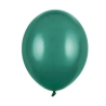 Balony lateksowe pastelowa butelkowa zieleń 12 cm, 100 sztuk