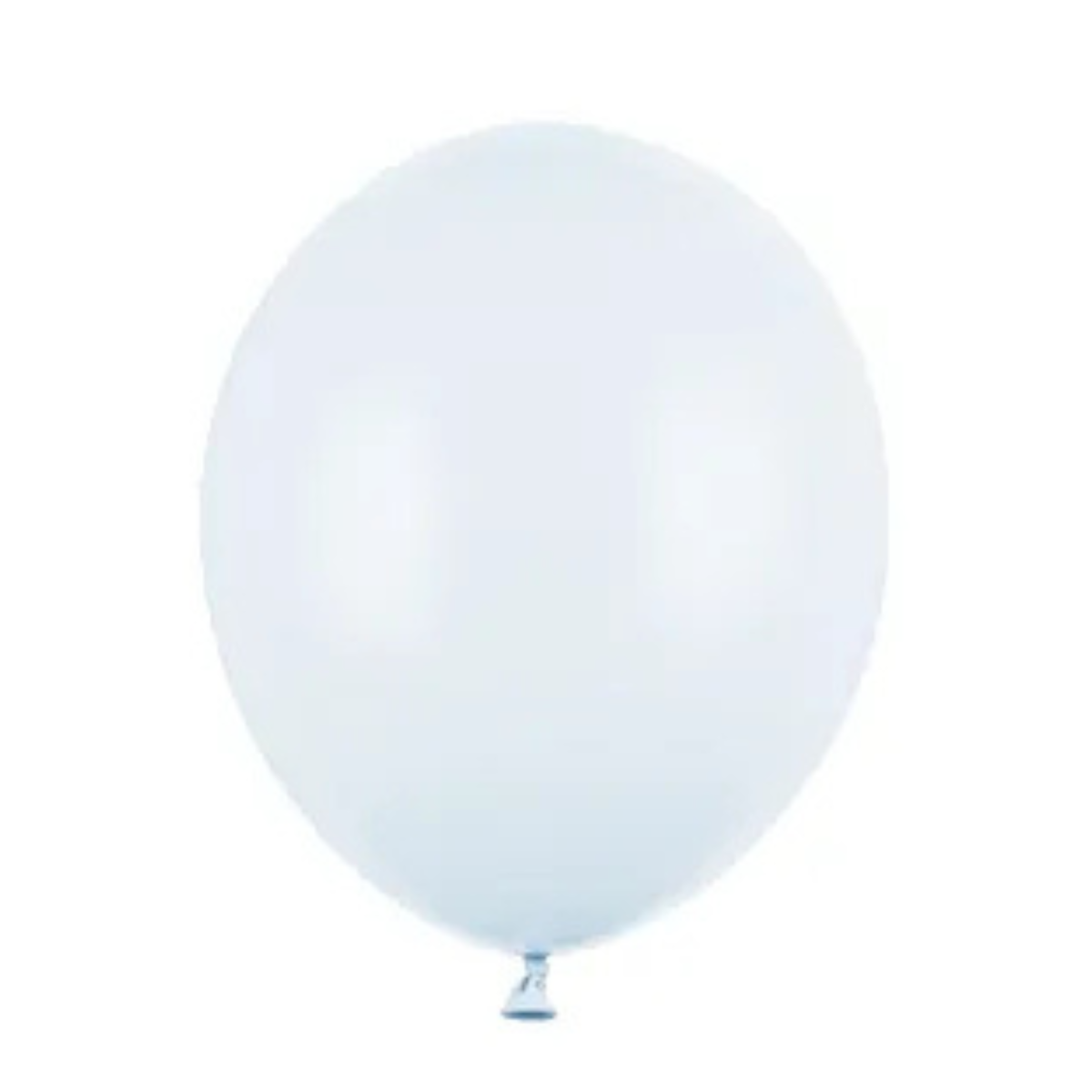 Balony w kolorze mglistego błękitu do dekoracji baby shower i chrzcin