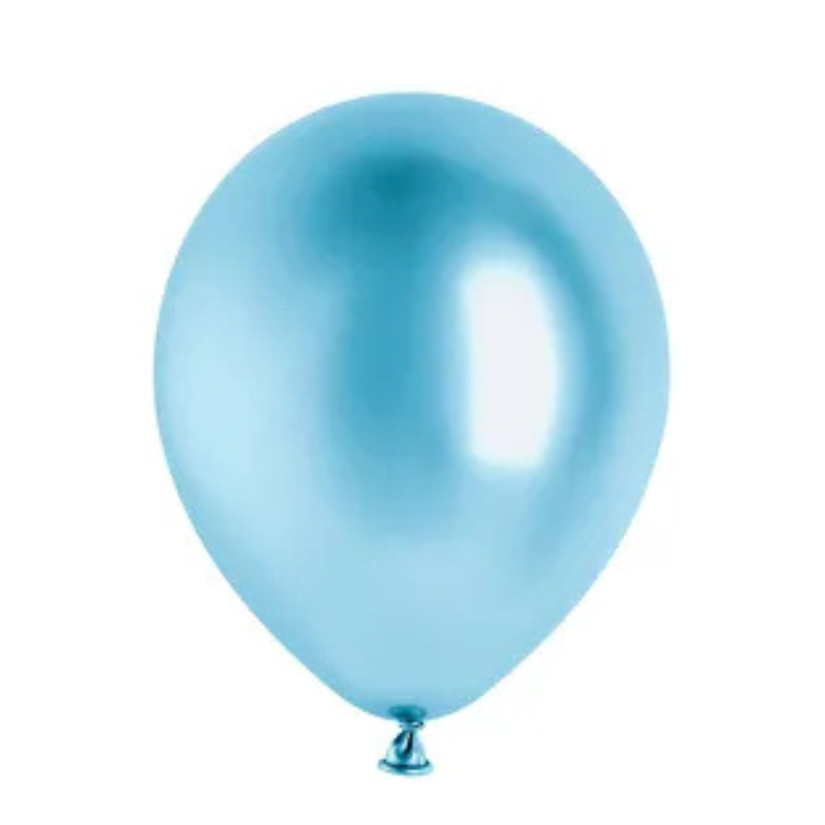 Niebieskie balony lateksowe glossy 12 cm – opakowanie 50 sztuk