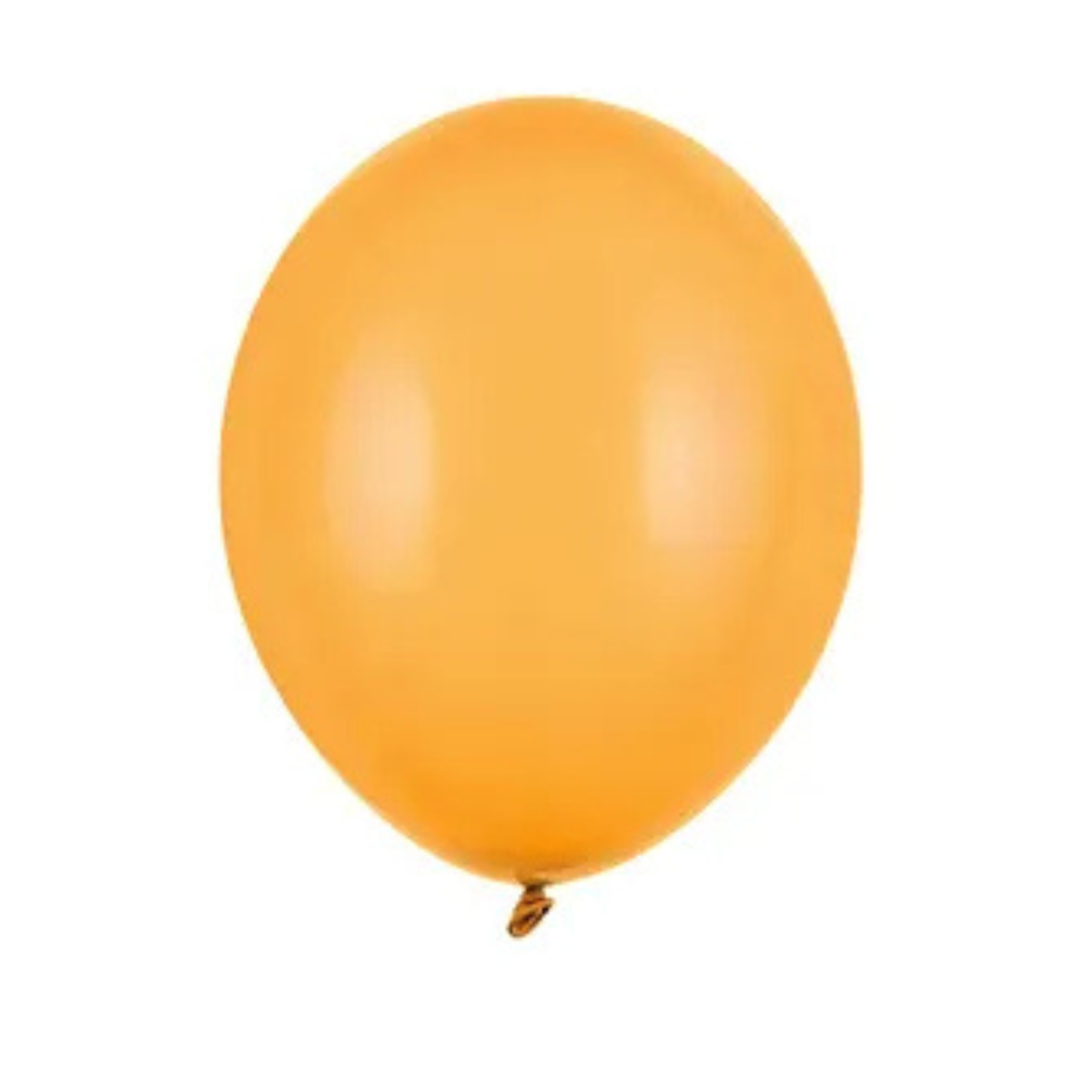 Balony 12 cm, 5' Pastel Honey 100szt w kolorze miodowym