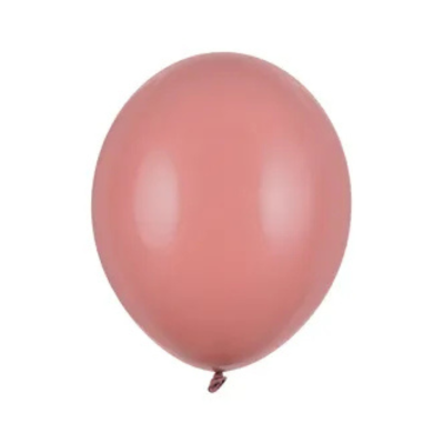 Pastelowe balony lateksowe Pastel Wild Rose o średnicy 12 cm