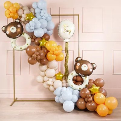 Balony mocca do dekoracji boho i kameralnych przyjęć