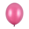Balony metaliczne hot pink 30 cm – 10 szt. | Lusso Decori