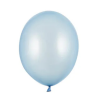 Balony lateksowe metaliczny błękit baby blue 30 cm, opakowanie 10 sztuk
