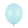 Balony lateksowe pastelowy jasny błękit 30cm, 10 sztuk na kosmiczne lub syrenkowe urodziny