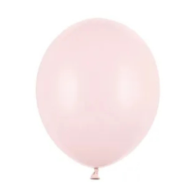 Jasnoróżowe balony 30 cm Pastel Pale Pink – romantyczna dekoracja na roczek, Baby Shower i wesele